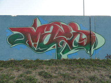 Graffiti Wall - Photo by pannonian - Mano