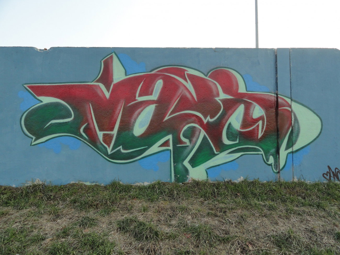 Graffiti Wall - Photo by pannonian - Mano