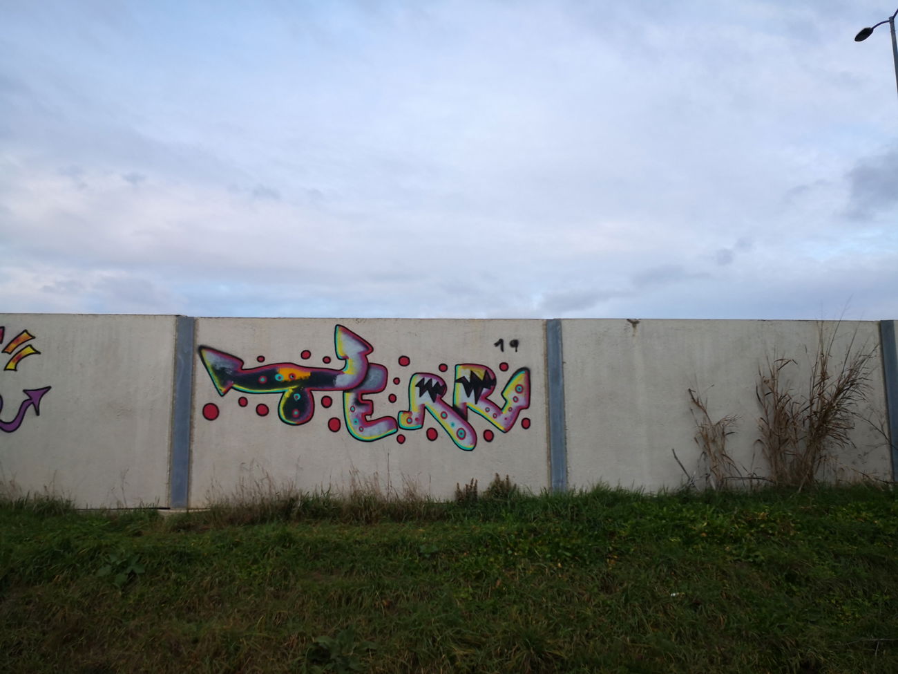 Graffiti Wall - Photo by pannonian - terr