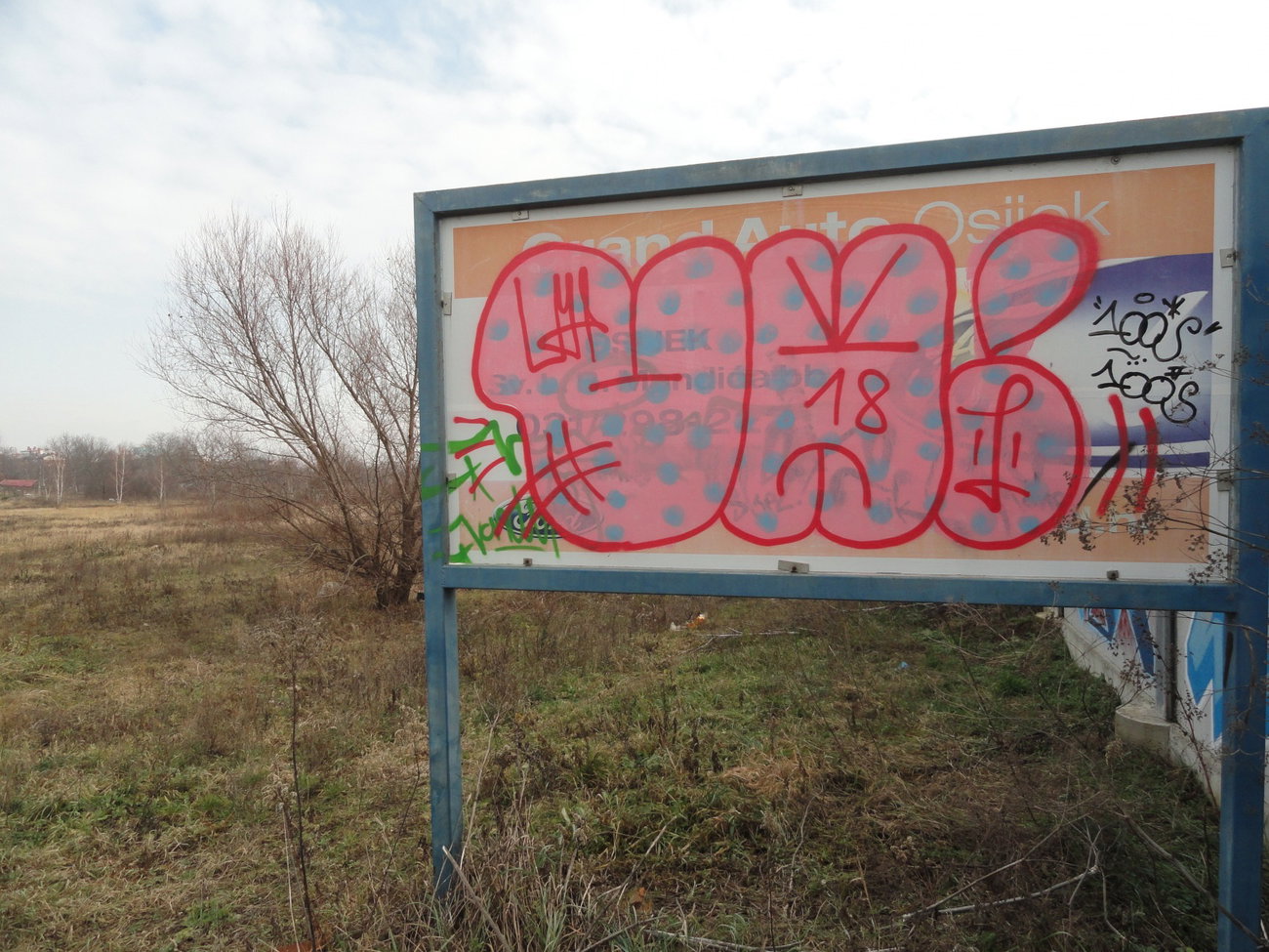 Graffiti Wall - Photo by pannonian - Uh