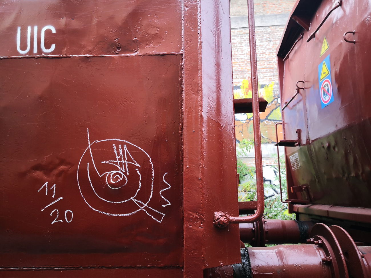 Graffiti Train - Photo by pannonian - uh, uhone, moniker