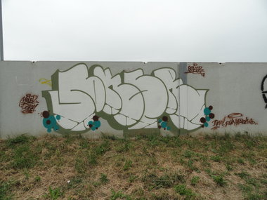 Graffiti Wall - Photo by pannonian - Sok