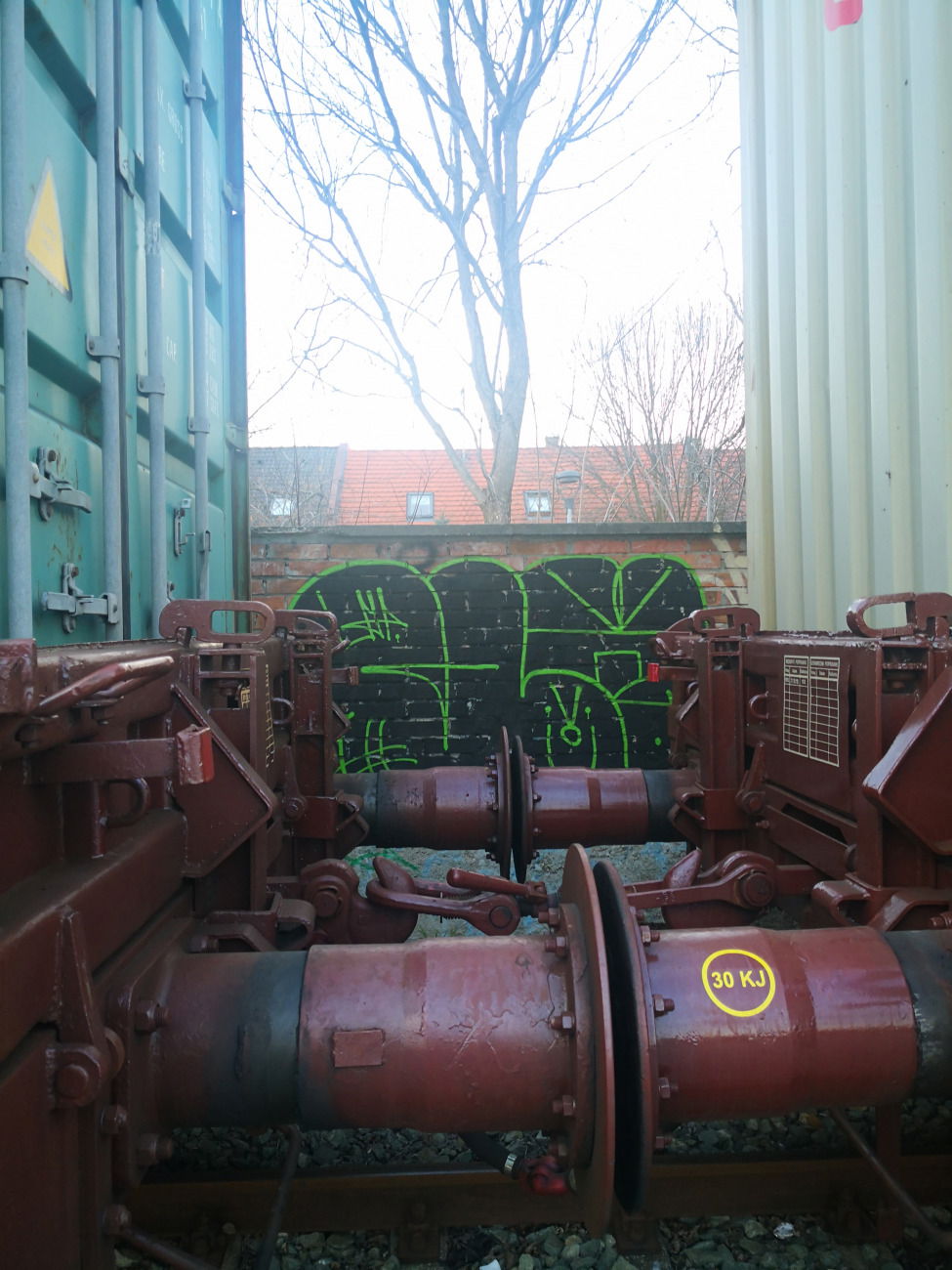 Graffiti Wall - Photo by pannonian - uh, uhone