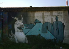 Graffiti Wall - Photo by pannonian - mano