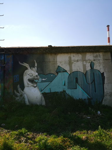 Graffiti Wall - Photo by pannonian - mano