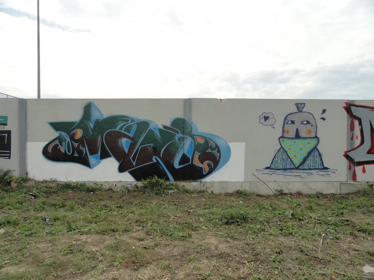 Graffiti Wall - Photo by pannonian - Mano, Uh
