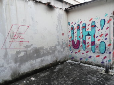 Graffiti Wall - Photo by pannonian - oh-uh, osijek, getro (2014)