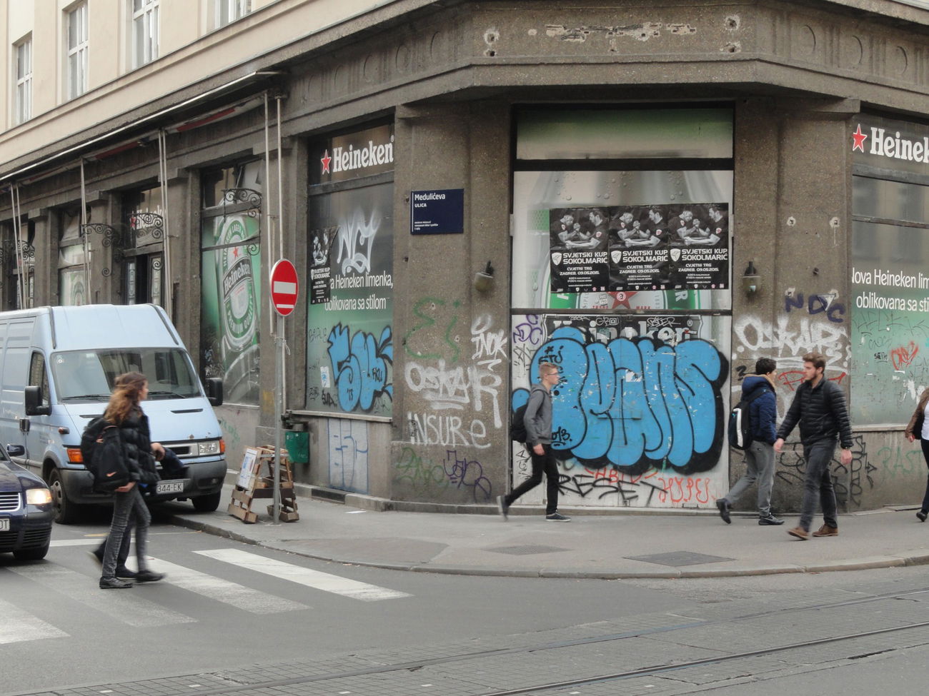 Graffiti Wall in ZAGREB - Photo by pannonian - šund, jeans (2013)