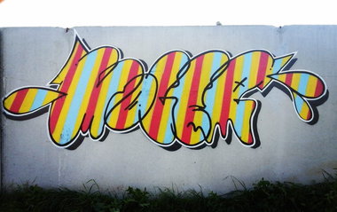 Graffiti Wall - Photo by pannonian - Moler