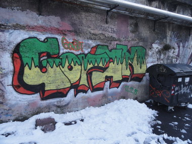 Graffiti Wall - Photo by pannonian - Goran