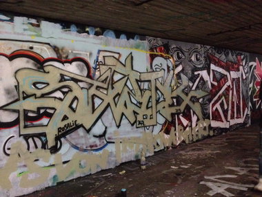 Graffiti Wall - Photo by panzerknacker - satek