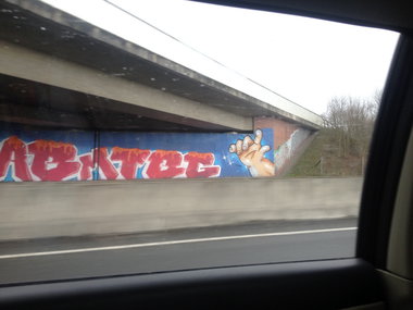 Graffiti Wall - Photo by panzerknacker - Abm, tbg, niker