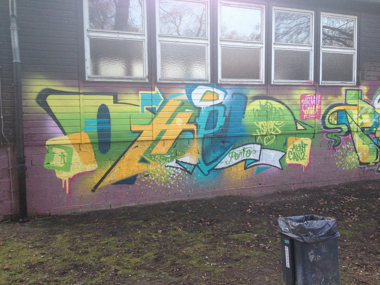 Graffiti Wall - Photo by panzerknacker - Mr.dheo, dheo