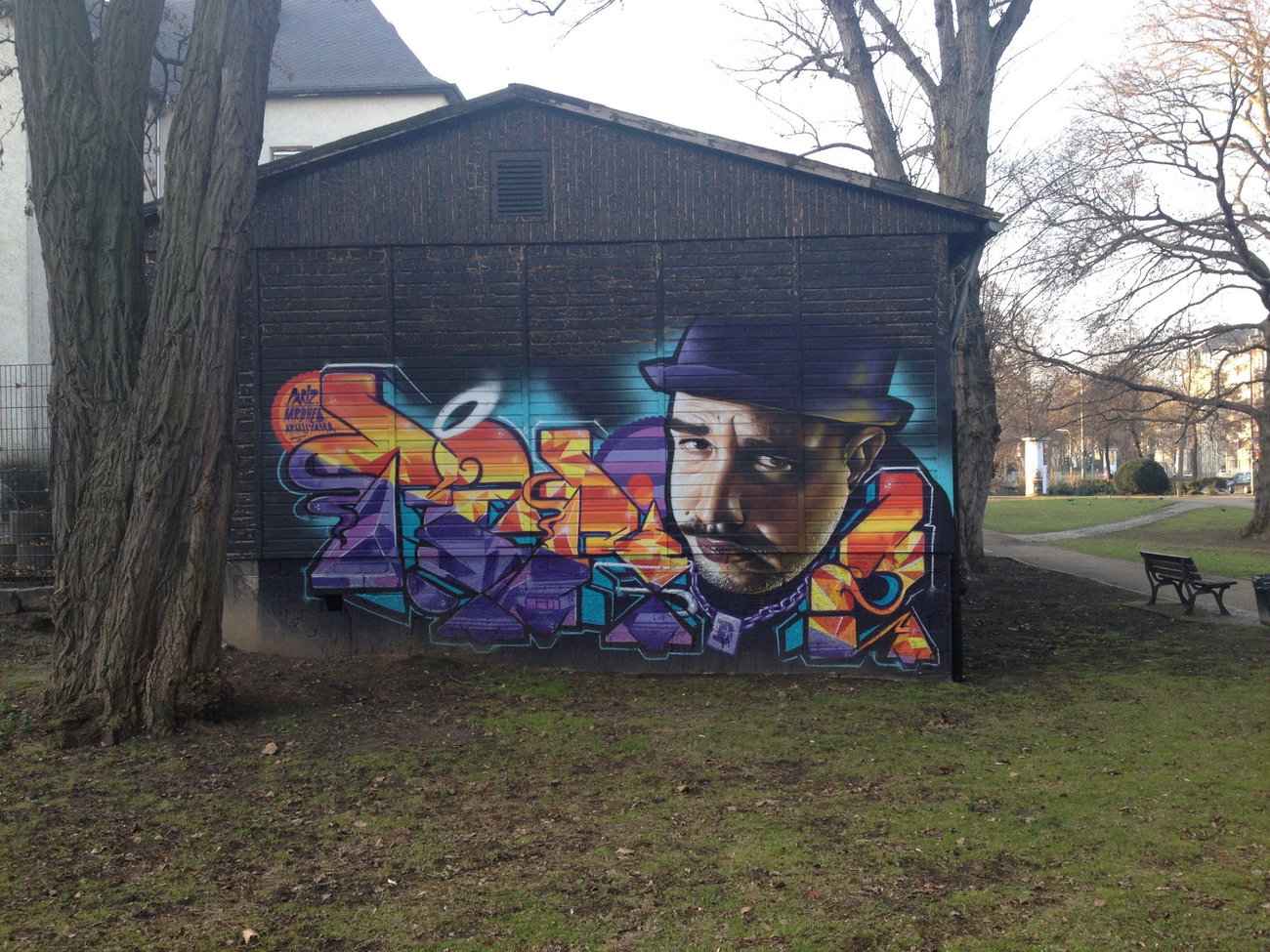 Graffiti Wall - Photo by panzerknacker - Pariz, dheo