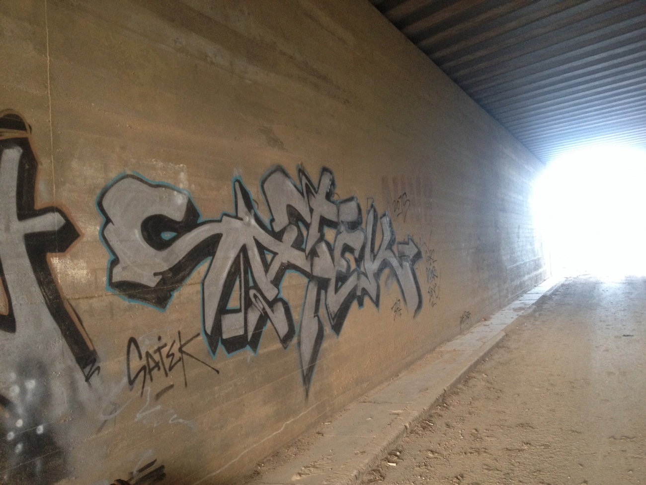 Graffiti Wall - Photo by panzerknacker - satek