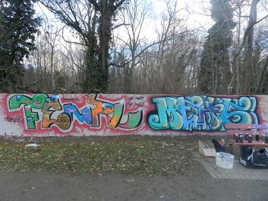 Graffiti Wall - Photo by paradoks - Tempel, Mehs (´14)