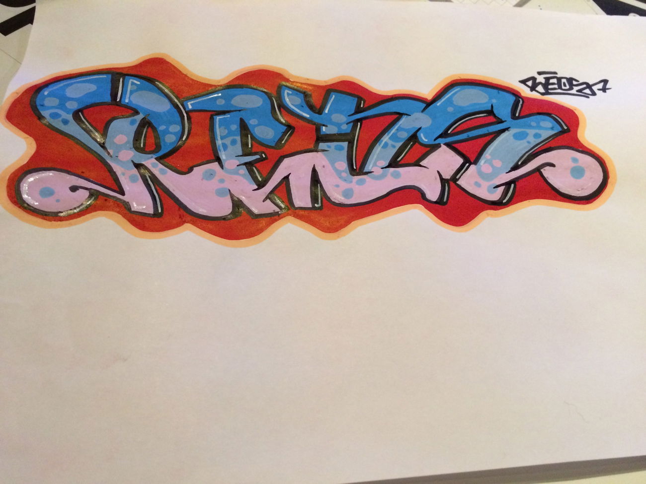 Graffiti Sketch - Photo by paradoks