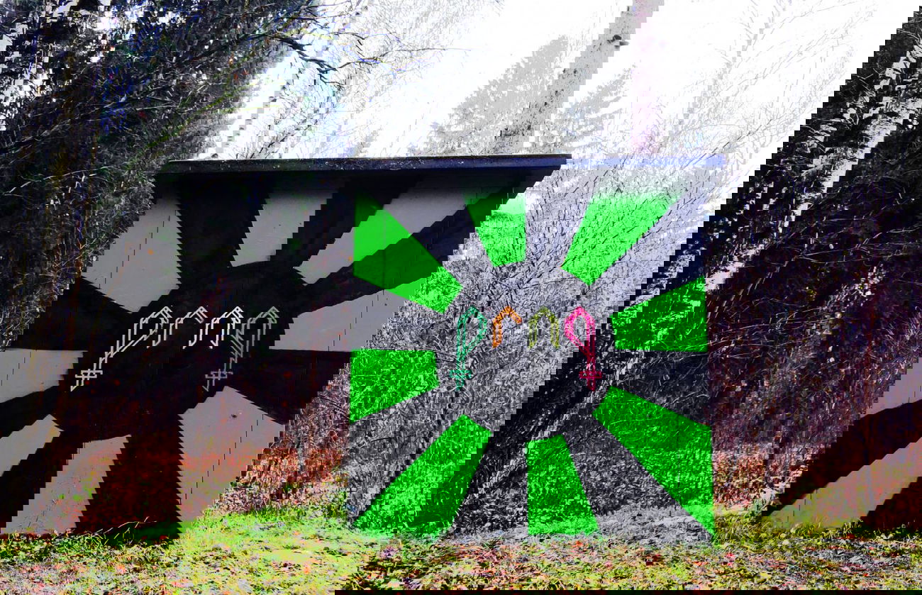 Graffiti Bombing - Photo by paranoiq - prnq, aciddeathmetal (2013)