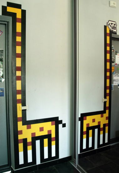 Graffiti Street Art - Photo by paranoiq - pixel, 8, bit