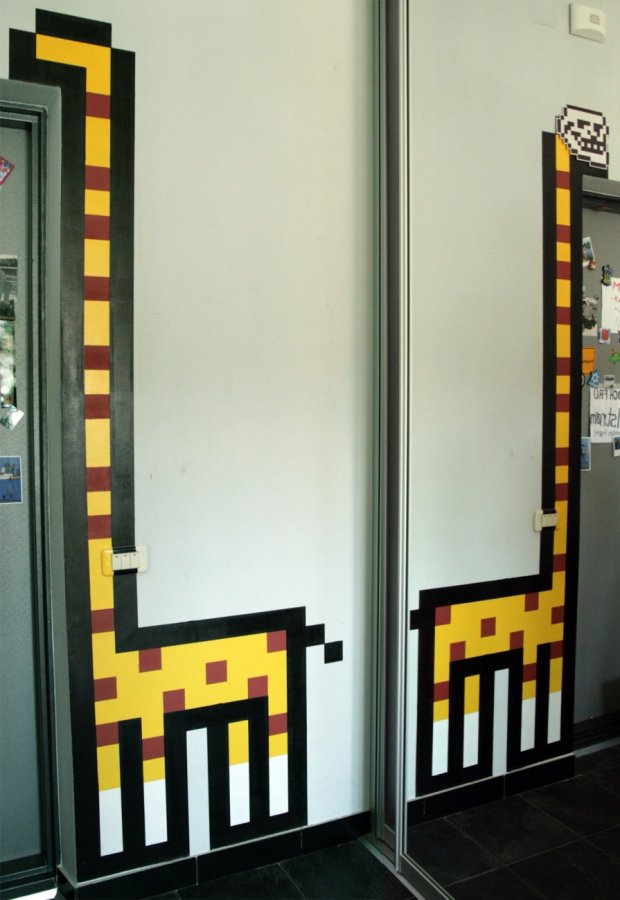 Graffiti Street Art - Photo by paranoiq - pixel, 8, bit