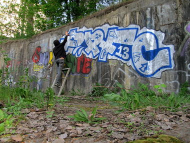 Graffiti Wall - Photo by paren - dpfc