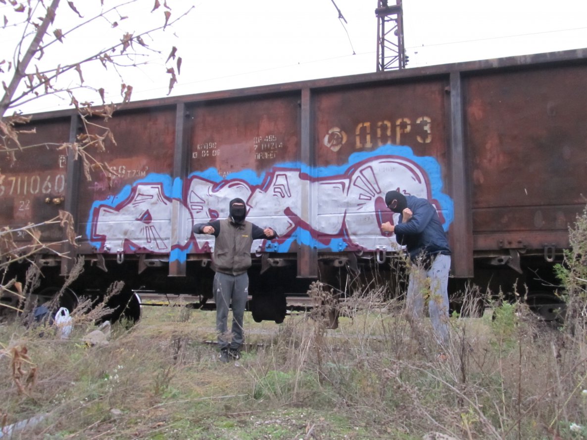 Graffiti Train - Photo by paren - 13