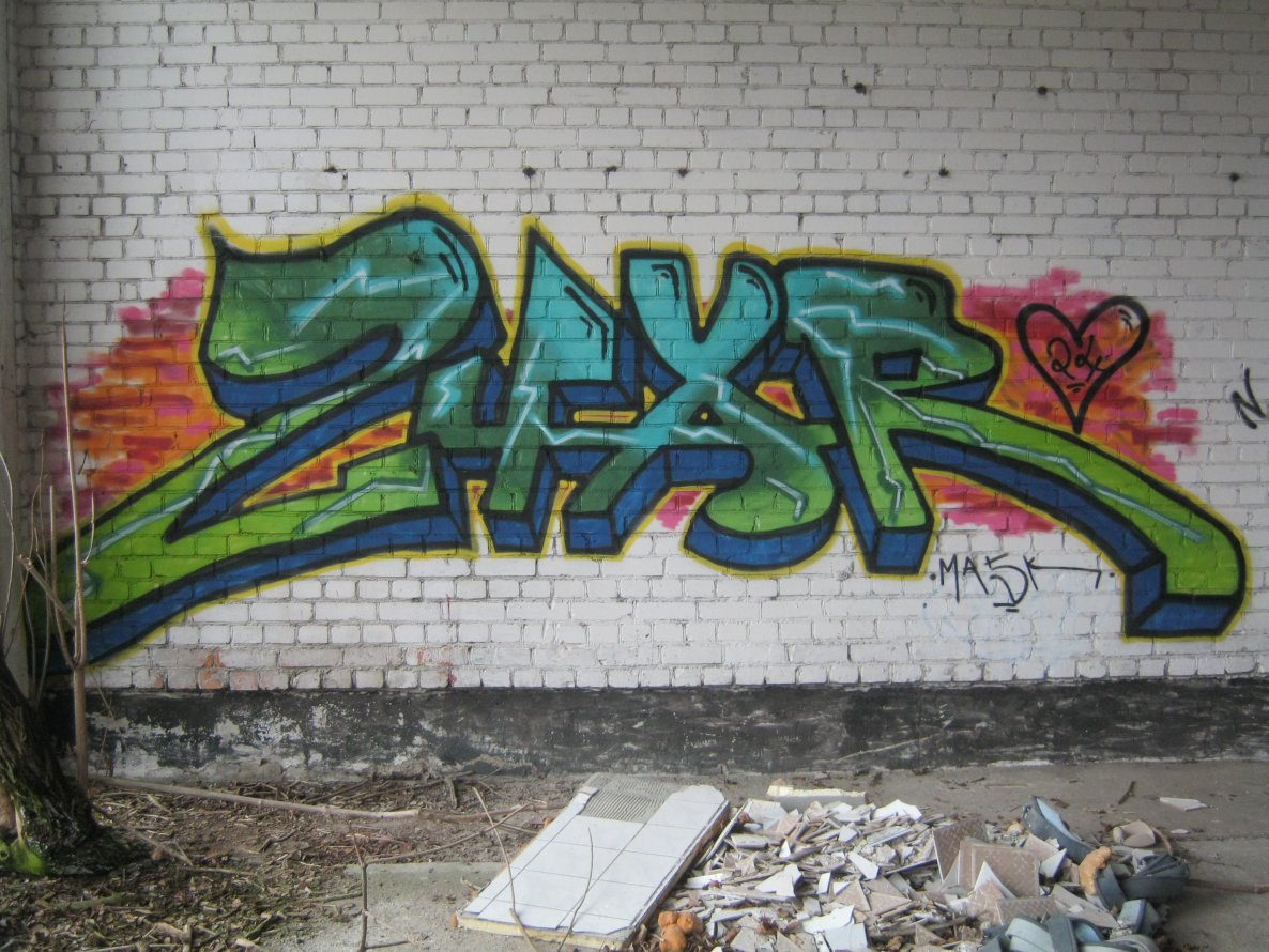 Graffiti Wall in Magdeburg - Photo by partytime - MASK, 24er