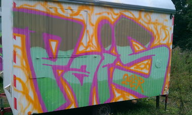 Graffiti Bombing in Magdeburg - Photo by partytime - PAIS, 24er