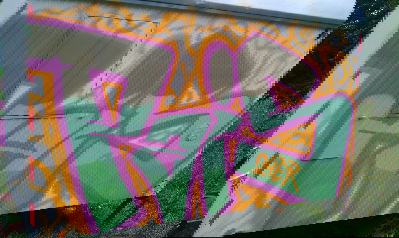 Graffiti Bombing in Magdeburg - Photo by partytime - PAIS, 24er