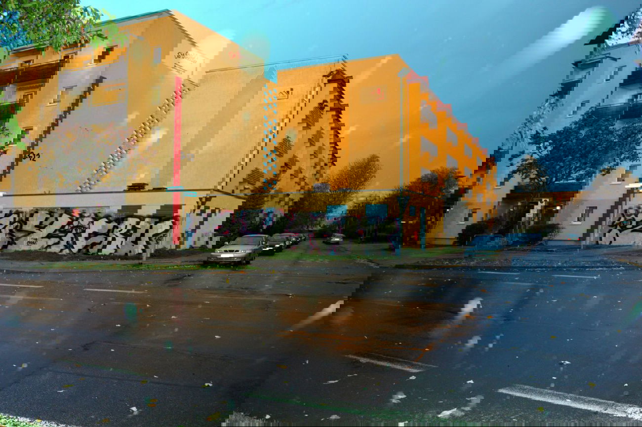 Graffiti Bombing in Magdeburg - Photo by partytime - 24, 24er