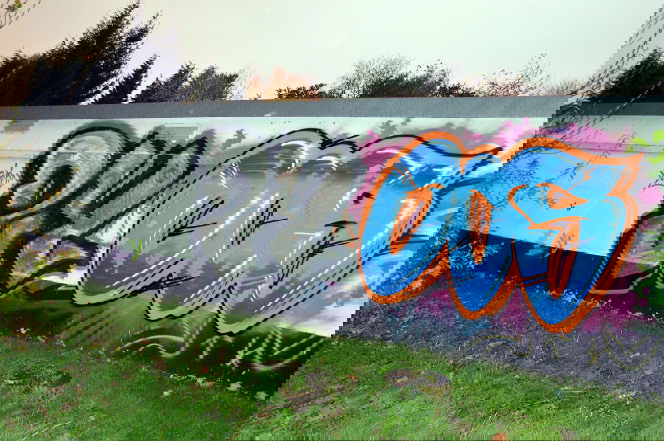 Graffiti Bombing in Magdeburg - Photo by partytime - 24, 24er, OHOH