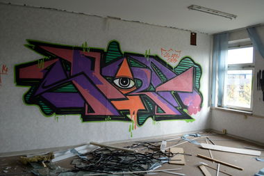 Graffiti Wall in Magdeburg - Photo by partytime - Sora, 24, 24er