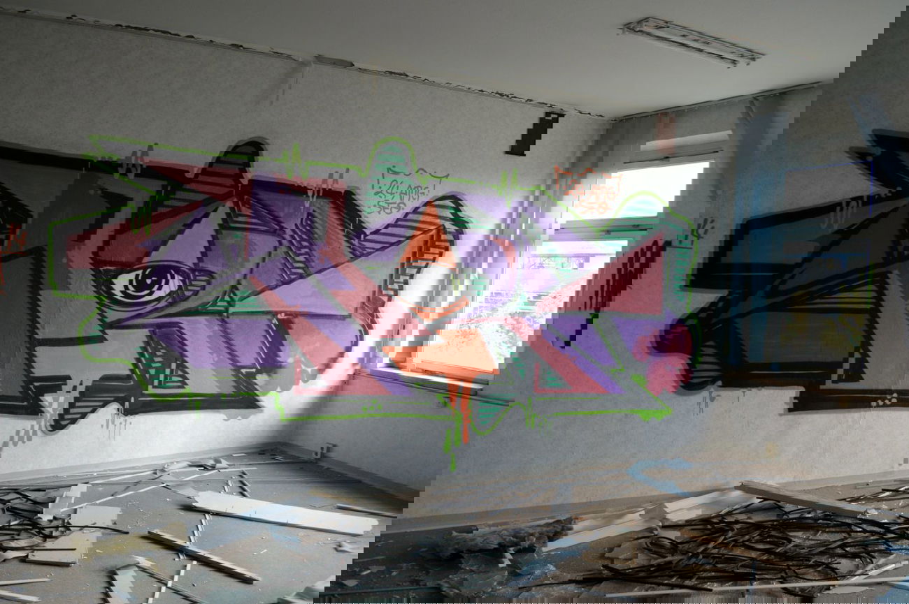 Graffiti Wall in Magdeburg - Photo by partytime - Sora, 24, 24er