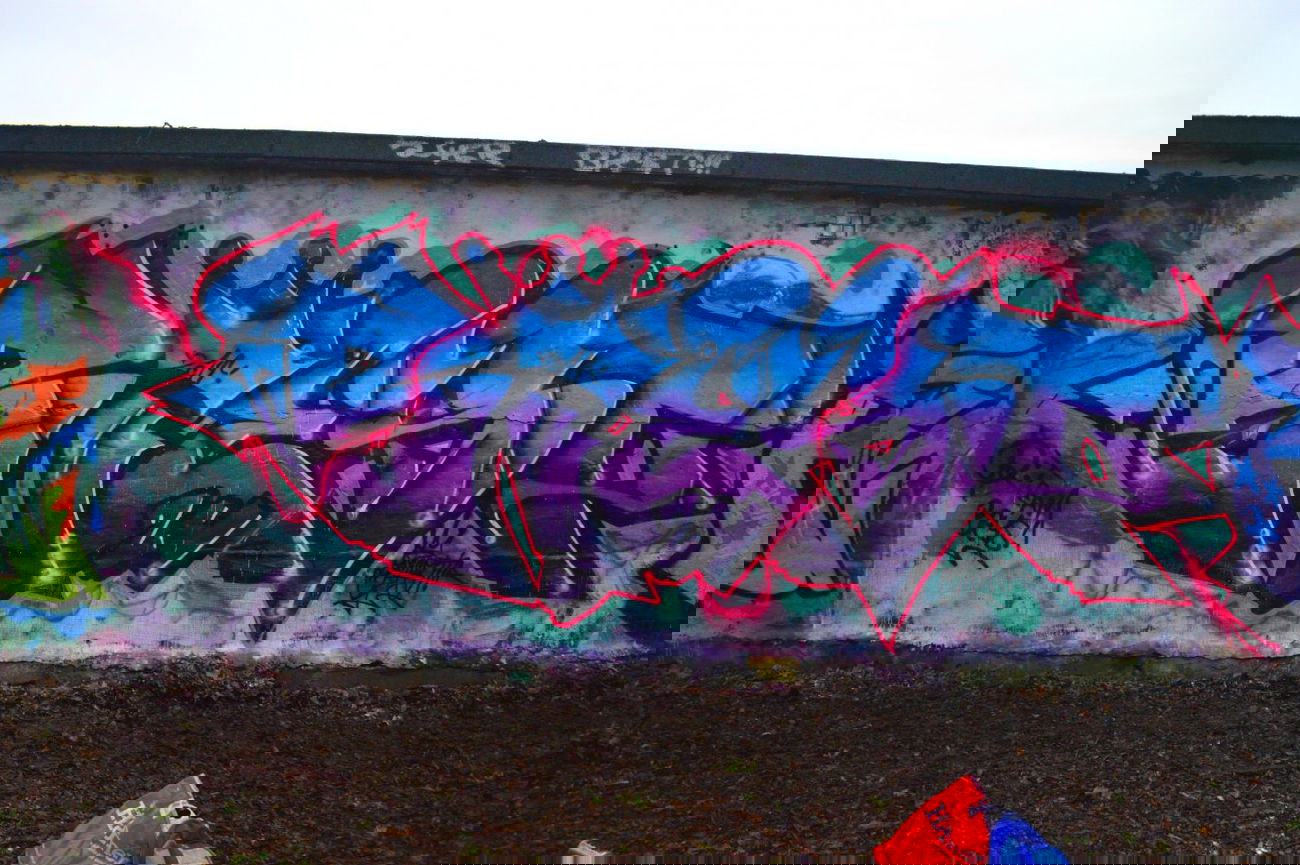 Graffiti Wall - Photo by partytime - Biest, 24, 24er (2014)
