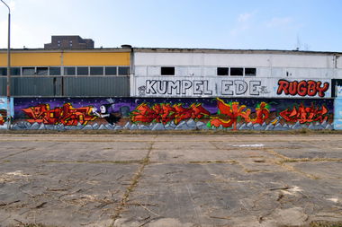 Graffiti Wall - Photo by partytime - Sora14, Biest, Skui (2014)
