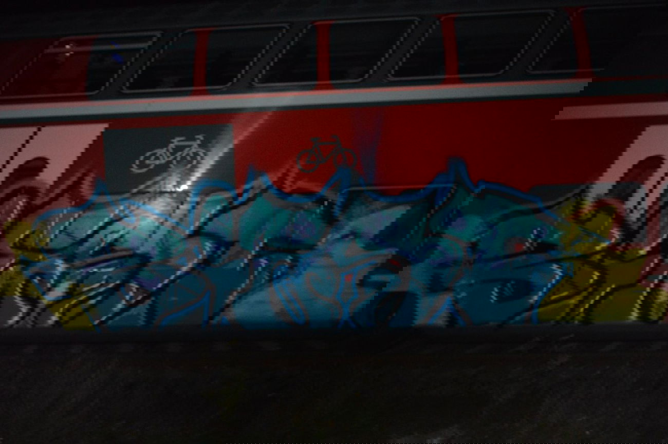 Graffiti Train in Magdeburg - Photo by partytime - Biest, 24, 24er (2014)