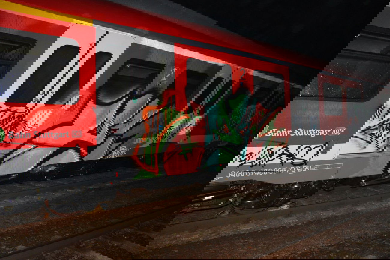 Graffiti Train - Photo by partytime - Biesd, 24er (2014)