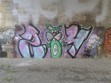 Graffiti Wall - Photo by partytime - 24, 24er, 1L (2014)