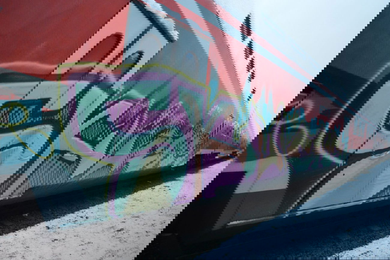 Graffiti Train - Photo by partytime - skui, 24, 24er (2014)