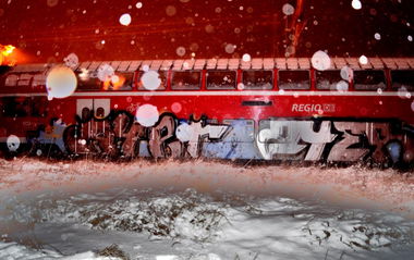 Graffiti Train - Photo by partytime - 24, 24er, biest (2014)