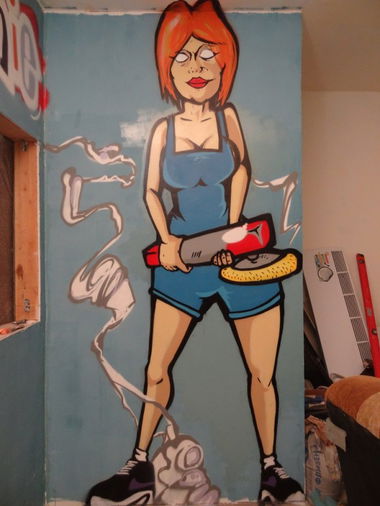 Graffiti Artwork in Surgut - Photo by paseka - duntqe (2013)