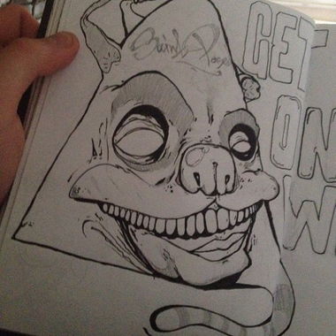 Graffiti Sketch - Photo by paseka - paseka (2014)