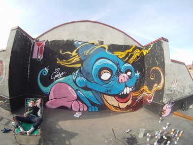 Graffiti Wall - Photo by paseka (2014)