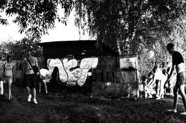 Graffiti Wall - Photo by pasha