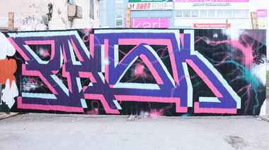 Graffiti Wall in Murmansk - Photo by pask - pask, 40, 40's (2014)