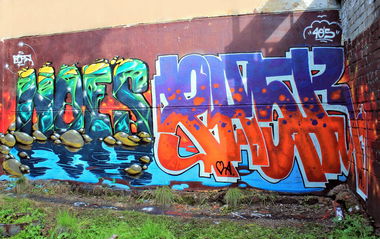 Graffiti Wall - Photo by pask - pask, 40's, 40 (2014)