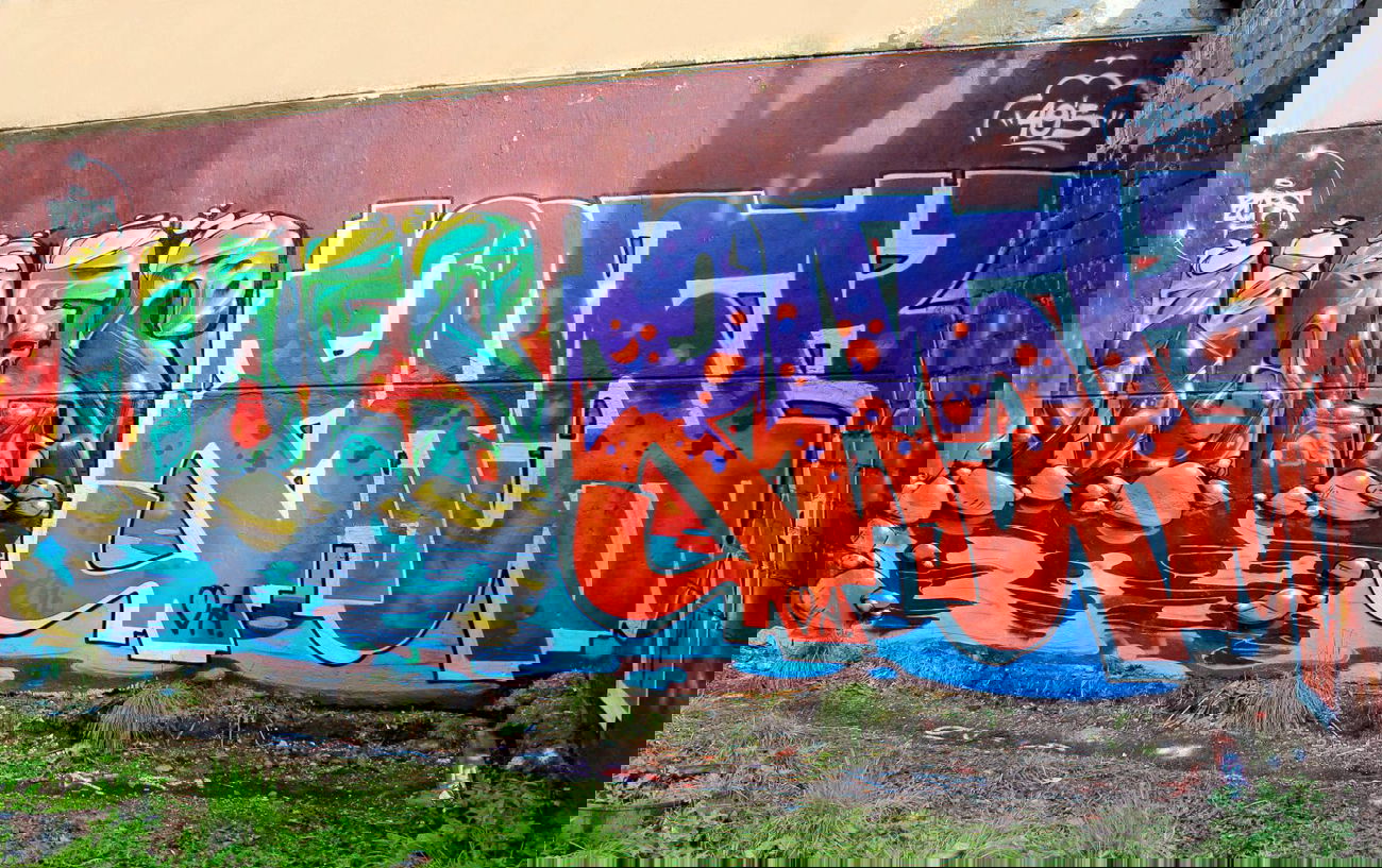 Graffiti Wall - Photo by pask - pask, 40's, 40 (2014)