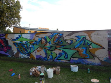 Graffiti Wall - Photo by paulkannnicht - turm, rtc, kmh