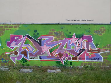 Graffiti Photo by paulkannnicht - cottbus, turm, kmh
