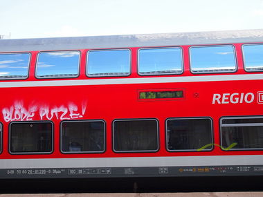 Graffiti Train - Photo by paulundfritz